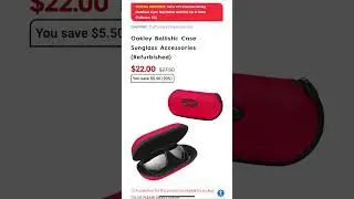 Motorhelmets Store Sale Oakley Sports Vault & Ballistic Case Sunglass Accessories #shorts #ytshorts