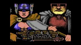 Commodore 64: Gothik game ending by Firebird Software