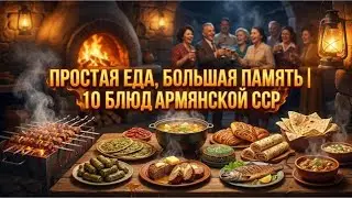 ПРОСТАЯ ЕДА, БОЛЬШАЯ ПАМЯТЬ | 10 БЛЮД АРМЯНСКОЙ ССР