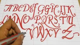 stylish letters a to z - fancy letters - how to design your own swirled letters