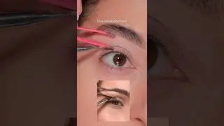 Eyeshadow hack using tweezers✨ #eyeshadowhack #makeup #eyemakeup #graphiceyeshadow #makeuptutorial