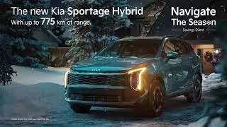 Navigate the season with a Kia Sportage Hybrid.