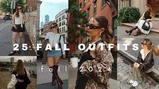 25 fall outfits 2024 ✦ trendy + timeless ✦ styling fall trends { leopard, boots, belts + more }