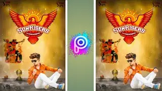 PICSART SRH LOVER PHOTO EDITING || IPL SUN RISES HYDERABAD PHOTO EDITING || PICSART PHOTO EDITING