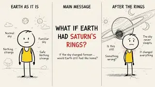 What If Earth Suddenly Had Saturn&rsquo;s Rings?