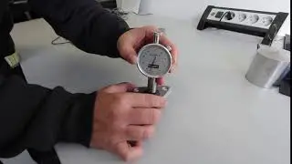 HACO tests hardness gauge plastic foot button