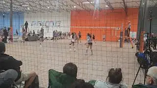 Third set forzagame Maddie had the winning point yay
