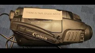 Get tape out of dead Canon UC2000 camcorder