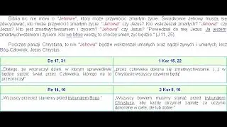 ŚWIADKOWIE JEHOWY. WKR&Oacute;TCE I PEWNE POKOLENIE [FILM 508]