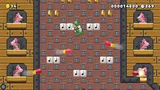 8-Airship Evil Airship Revenge by NintenPat7 🍄 Super Mario Maker 2 ✹Switch✹ #bmp
