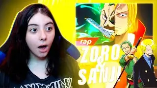 REAGINDO ao RAP DO ZORO e ao RAP DO SANJI │7 minutoz ‹ Aline ›