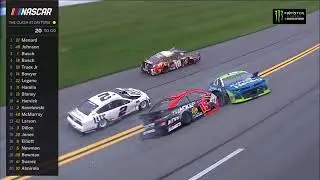 Final Lap of the Last 10 Cook Out's Clash finishes