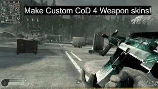How to make custom CoD 4 Weapon skins