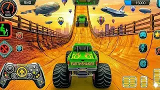 Monster Truck Mega Ramp Impossible Driver - 4x4 Ultimate Car Stunts GT Racing- Android GamePlay 2026