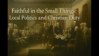 Faithful in the Small Things: Local Politics and Christian Duty