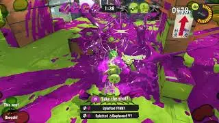 Splatoon 3: Splatana Wiper RUS-T + Trizooka = Wipeout!
