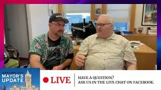 Mayor's Update - Aug 27, 2024 with artist Mary Intven Wallace.
