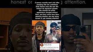Duke Dennis Gets UNFOLLOWED after a Woman sees him Without his GLASSES! #dukedennis #shorts #viral