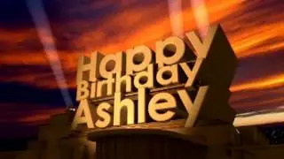 Happy Birthday Ashley