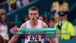 Jonathan Edwards Triple Jump - The Best Triple Jumper The World