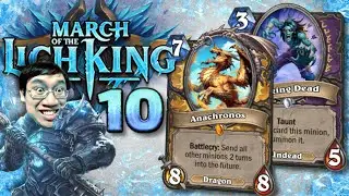 DISCARD Warlock & Paladin Gets Dragons! | March of the Lich King Review #10