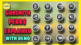 Gunsmith Perks explained 🔥 | PART - 1 | New PERKS | Call of Duty | COD Mobile | Season 10