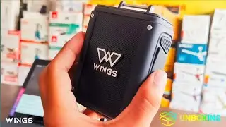 ✅[WINGS RAVE 100] Speaker 🔊 Full UNBOXING