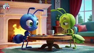 🐜 The Wise Ant & Lazy Grasshopper 🐛 | Moral Story for Kids | Mini Minds TV 01