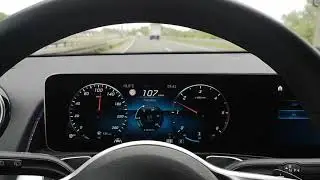 Mercedes-Benz GLB 200d - consumption on 130 km/h