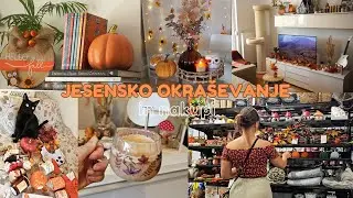 JESENSKO NAKUPOVANJE IN OKRAŠEVANJE🍂 IT'S FALL Y'ALL | FINA JASMINA VLOG | FINA JASMINA VLOG