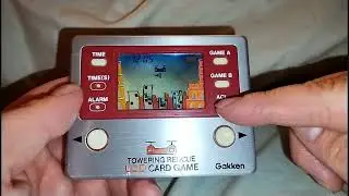 Straight Edge Game Room - Towering Rescue LCD Card Game