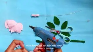 CARA MEMBUAT BUNGA DARI KAIN FLANEL / HOW TO MAKE FLOWERS FROM FLANNEL @alya_craft