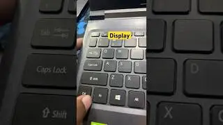 Acer A715 -75G Series Laptop Screen Display Brightness Not Control Problem#macnitesh#keyboardtricks