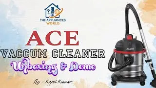 Unboxing, Demo & Review: Agaro Ace 21L Vacuum Cleaner | 1600W Heavy Duty Cleaning