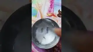 slime with asian glue very sticky and cute slime