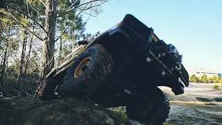 Camel Trophy Discovery trailing... 😉