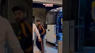 Rohit Sharma And Team India reaching perth Australia for 1st Odi match today/Team practice session