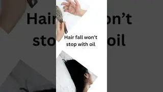 If hair fall is worrying you, save this.Oil alone is not enough.#HairFallFix  #NutritionForHair