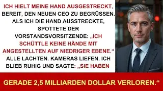&bdquo;Ich sch&uuml;ttle keine H&auml;nde mit einfachen Mitarbeitern&ldquo;, sagte der Chairman &ndash; am Morgen war $2,1B weg