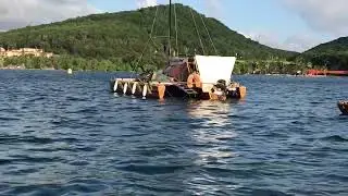 The coolest home build trimaran to cross the Atlantic ocean!