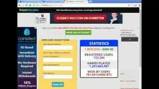 Tutorial GANHE BITCOINS GR&Aacute;TIS Freebitcoin