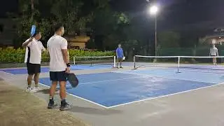 One Cainta Pickleball Tournament (OCPT) 35+ Men's Championship. Rainer/Troy Ignacio Vs Clro/Clinton.