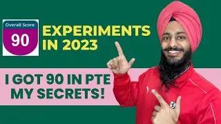 I got 90 in PTE in 2023 | PTE Tips, Tricks & Templates | My Exam Strategies | Singh PTE   #pte