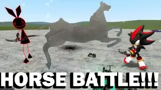 horse battle!!!/:;\GMOD PART 19
