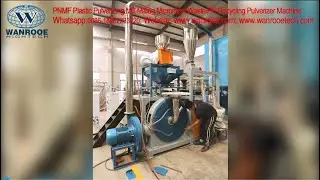 PNMF Waste PE Recycling Pulverizer Machine Plastic Pulverizer Miller