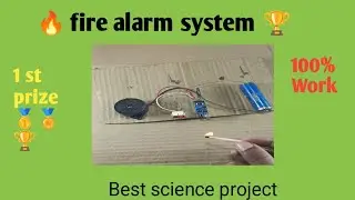 Diy fire alarm project || fire alarm project easy 