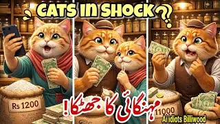 Cats in Total Shock 😳| Inflation Hit Hard 😱 | Funny Cats Reaction