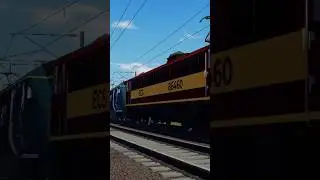 Rare! British Railway ECS Class 86 Dragging Class 805.