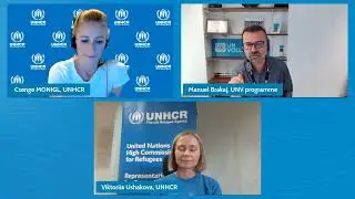 Live chat with Refugee UN Volunteer from Ukraine