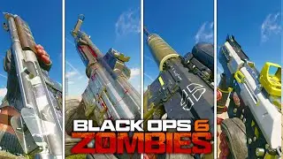 Using EVERY SECRET GUN In Black Ops 6 Zombies!